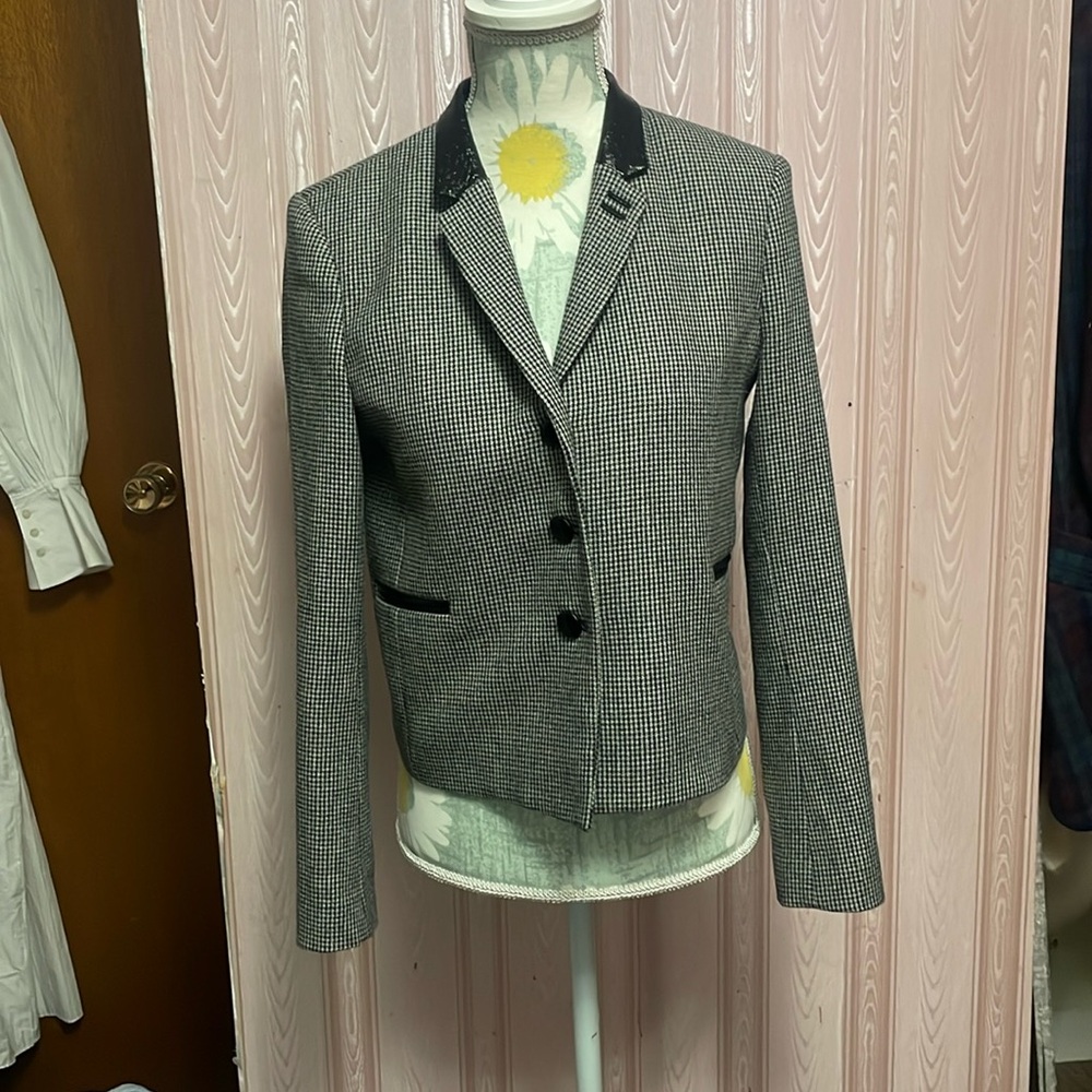 The Kooples Houndstooth Blazer